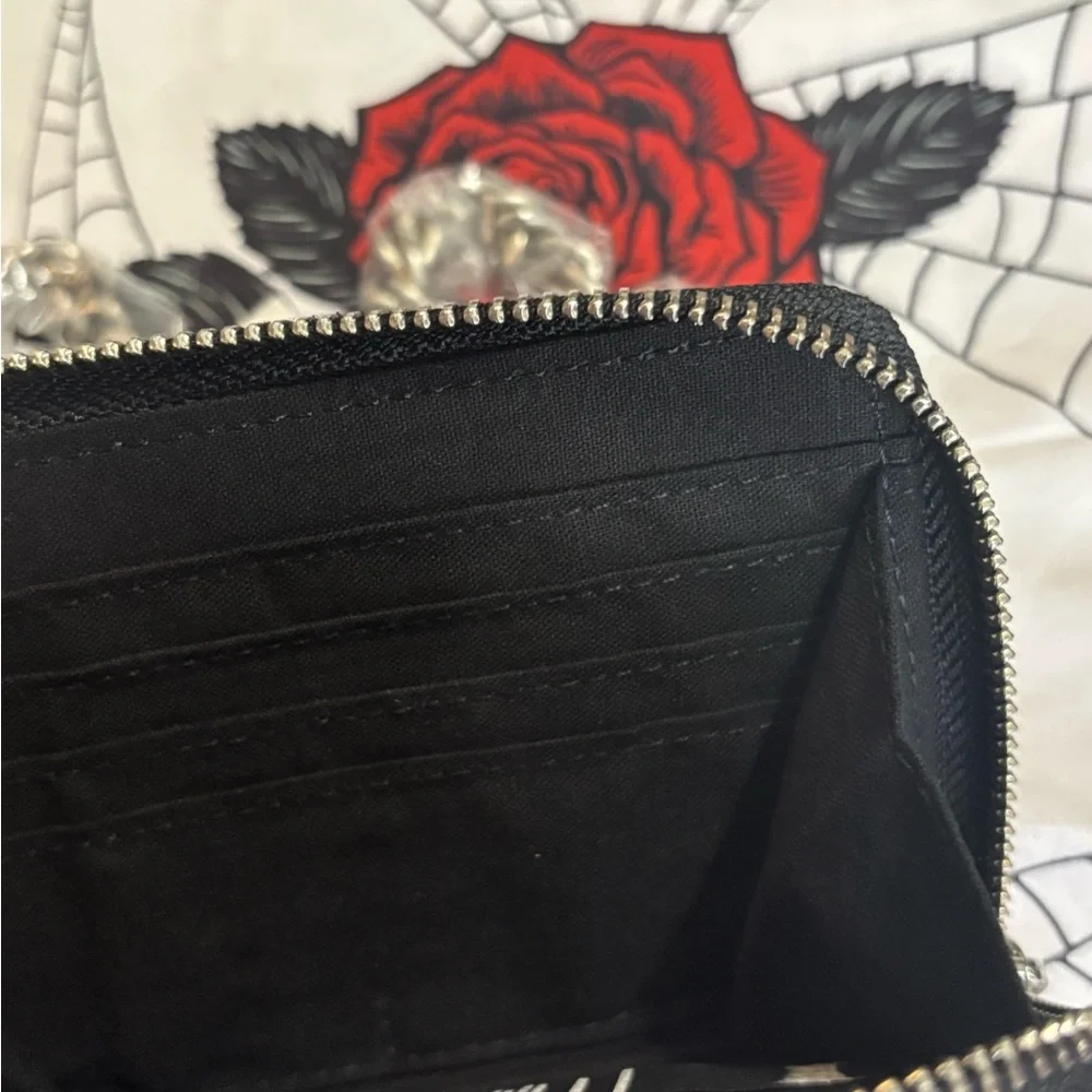 NWT Dolls Kill / Darker Wavs Diatonic Crossbody Coin Purse